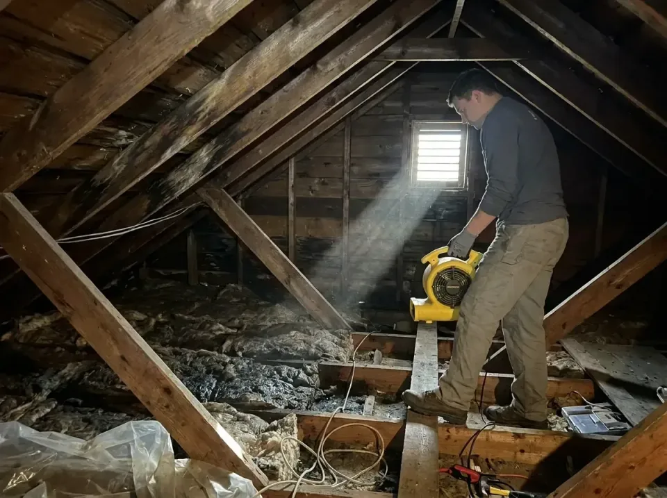 attic-water-damage-drying-proc-007 — frequently asked questions, Emergency Water Extraction & 24/7 Flood Response in Jackson…